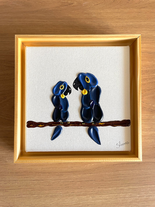 Dupla Arara Azul